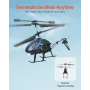 VEVOR RC Helicopter, 2.4GHz Flying Remote Control Helicopter, 3.5 Channel RC Airplane for Kid, 16 Mins Flight Time, Altitude Hol