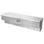 VEVOR Truck Bed Værktøjskasse, Heavy Duty Aluminium Værktøjskasse med Slidbanemønstre, Opbevaringsværktøjskasse