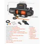 elektrisk spil, 6100 kg belastningskapacitet, 12V DC