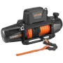 VEVOR Electric Winch, 5400 kg Load Capacity, 12V DC Truck Winch with Φ9.5 mm x 28 m Synthetic Rope, Wireless & Wired Remote Cont