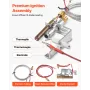 VEVOR Gas Pilot Assembly, OE 103779-01, PP231, NG8218 Udskiftning af pejs naturgastænding, kompatibel med CIVF-25, CIVF-
