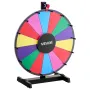 VEVOR 457 mm Spinning Prize Wheel, 14 Slots Spinning Wheel with Stand, Tabletop Win Fortune Roulette with a Dry Erase and 2 Mark