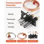 Gas Pilot Assembly, OE 485-510A,4021-736,2103-010 Fireplace Gas Pilot Assembly Kit, Natural Gas Ignition Replacement, Compatible