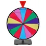 VEVOR 305 mm Spinning Prize Wheel, 14 Slots Spinning Wheel with Stand, Tabletop Win Fortune Roulette with a Dry Erase and 2 Mark