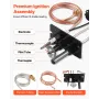 Gas Pilot Assembly, OE 10002265, 10002264, SRV10002264 Fireplace Gas Pilot Assembly, Natural Gas & LPG Ignition Replacement, Fit