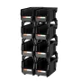 stabelbare plastbeholdere, 27,6 x 14 x 13 cm (8-pak)