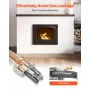 Gas Pilot Assembly, OE 446-512A, HSRV 446-512A, SRV 446-512A Fireplace Gas Pilot Assembly Kit, Natural Gas Ignition Replacement,