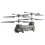 VEVOR RC Helicopter, 2.4GHz Military Remote Control Helicopter, 3.5 Channel RC Airplane for Kid, 20 Mins Flight Time, One-Key Ta