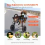 VEVOR Dog Wheelchair for Back Legs, Adjustable 2 Wheels Pet Wheelchair, Lightweight Dog Cart with Shock-Absorbing Wheels, Mobili