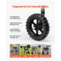 VEVOR Dog Wheelchair for Back Legs, Adjustable 2 Wheels Pet Wheelchair, Lightweight Dog Cart with Shock-Absorbing Wheels, Mobili