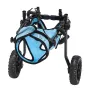 Dog Wheelchair for Back Legs, Adjustable 2 Wheels Pet Wheelchair, Lightweight Dog Cart with Shock-Absorbing Wheels, Mobility Sup