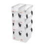 Plastic Stackable Storage Bins, 27.6 x 14 x 13 cm (8 Pack), Plastic Containers for Organizing & Storage Bins for Closet, Garage,