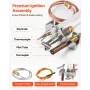 VEVOR Gas Pilot Assembly, OE 4021-732, 25660 Pejs Gas Pilot Samling, Naturgas Ignition Erstatning med Pilot Tube, The