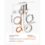 Gas Pilot Assembly, OE 4021-732, 25660 Pejs Gas Pilot Samling