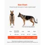 Dog Wheelchair for Back Legs, Lightweight 2 Wheels Pet Wheelchair, Height, Width & Length Adjustable, Dog Cart with Shock-Absorb