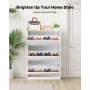 VEVOR Shoe Cabinet with 3 Flip Drawers, Modern Shoes Storage Cabinet with Anti-Tipping Device, Freestanding Shoe Rack Organizer,