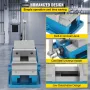 Non Swivel Milling Lockdown Vise 4 Inch Precision Bench Clamp 100mm Width Drill Press Clamp 4 Inch Jaw Opening for Finishing Mil