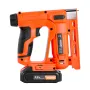 VEVOR Cordless Brad Nailer, 2-in-1 Nail Gun Staple Gun, 18 Gauge 15 mm, Includes 1000 Pcs Staples and 1000 Pcs Nails, with Batte
