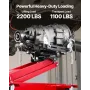 lavprofil gulvjackstik, 2200 lbs / 1 ton løftekapacitet