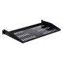 1U Server Rack Shelf, 4 PCS, 22.68 kg Max Load-Bearing Vented Cantilever, Wall Mount or Rack Mount Shelf with Tray, 254 mm Depth