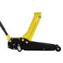 Low Profile Floor Jack, 4 Ton Capacity, Steel Racing Floor Jack with Dual Pistons Quick Lift Pump, Hydraulic Trolley Car Lift fo