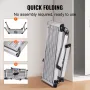 Foldning af arbejdsplatform, 330 lbs belastningskapacitet