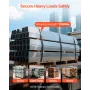 Steel Strapping Coil, 19 mm x 0.55 mm x 500 m, Metal Strapping Banding Roll Withstands Harsh Environment, 771 kg Break Strength,