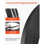 Steel Strapping Coil, 19 mm x 0.55 mm x 500 m, Metal Strapping Banding Roll Withstands Harsh Environment, 771 kg Break Strength,