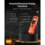 Automotive Circuit Tester, 8 - 35 DCV Power Circuit Probe Tester with TFT Color Display and Lighting, Automotive Power Tester Pr