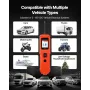 Automotive Circuit Tester, 8 - 35 DCV Power Circuit Probe Tester with TFT Color Display and Lighting, Automotive Power Tester Pr