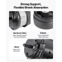 Engine and Transmission Motor Mount Kit Replacement, Set of 4, Compatible with 2009–2017 Chevrolet Traverse 3.6L V6, Replace OE 