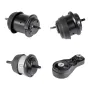 Engine and Transmission Motor Mount Kit Replacement, Set of 4, Compatible with 2009–2017 Chevrolet Traverse 3.6L V6, Replace OE 