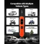 Automotive Circuit Tester, 6 - 36 DCV Power Circuit Probe Tester with Lighting, Automotive Power Tester Probe with 13 ft / 4 m C
