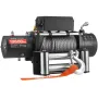 VEVOR Electric Winch, 6100 kg Load Capacity, 12V DC Truck Winch with Φ9.5 mm x 24 m Steel Rope, Wireless & Wired Remote Control,