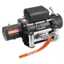 VEVOR Electric Winch, 6100 kg Load Capacity, 12V DC Truck Winch with Φ9.5 mm x 24 m Steel Rope, Wireless & Wired Remote Control,
