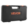 VEVOR Socket Set, 33 Pieces, 12.7 mm Drive Socket and Ratchet Set, SAE and Metric, Mechanic Tool Kit with Ratchet Wrench, Extens