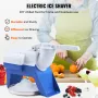 Electric Ice Crusher Machine 176LBS/Hr Snow Cone Maker Shaved Ice 180W