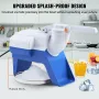 Electric Ice Crusher Machine 176LBS/Hr Snow Cone Maker Shaved Ice 180W