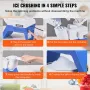 Electric Ice Crusher Machine 176 lbs/HR Snow Cone Maker Shaved