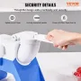 Electric Ice Crusher Machine 176LBS/Hr Snow Cone Maker Shaved Ice 180W