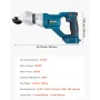 Metal Shear, Sheet Metal Cutter Cordless with 360-Degree Pivoting Head, Double Blades, 25000 RPM Speed, Cuts 1.22 mm Galvanized 