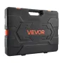 VEVOR Socket Set, 104 Pieces, 9.5 mm Drive Socket Tool Set, Metric Size from 6 to 24 mm, Deep and Standard, Mechanic Tool Kit wi