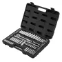 Socket Set, 69 Pieces, 9.5 & 6.4 mm Drive Socket and Ratchet Set, SAE and Metric, Deep and Standard, Mechanic Tool Kit with Acce