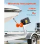 VEVOR elektrisk bådspil, 12V DC 300W, vendbart elektrisk trailerspil til både op til 900 kg, Power-in, Power-Out og Freew