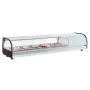 Sushi Vitrineskab Køleskab, 62L Commercial Sushi Case, 6-Pandes