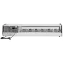 Sushi Vitrineskab Køleskab, 62L Commercial Sushi Case, 6-Pandes