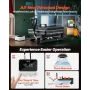 Hybrid Heat Press, 380 x 380 mm, 5-in-1 Multifunction, Heat Up Fast and Even, All-New Patented Design, Easy to Control, Sublimat
