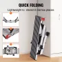 Foldning af arbejdsplatform, 660 lbs belastningskapacitet