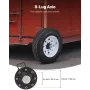 forsendelsescontainerhjul 8-lugs hjulsæt, Heavy Duty