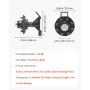forsendelsescontainerhjul 8-lugs hjulsæt, Heavy Duty
